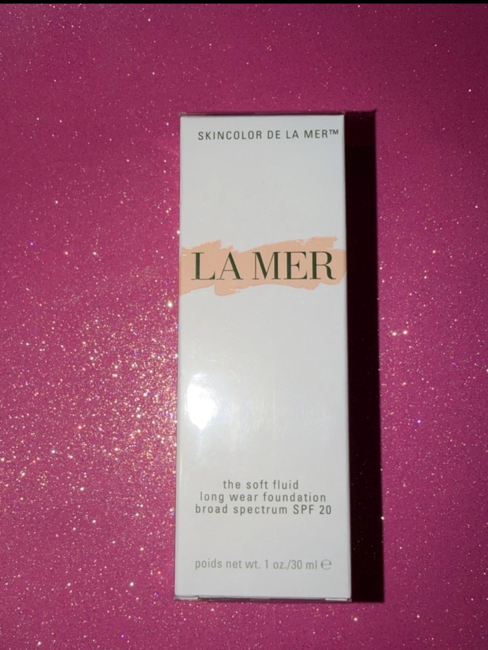 LA MER 120 IVORY -  Soft Fluid Long Wear Foundation 1oz New Sealed